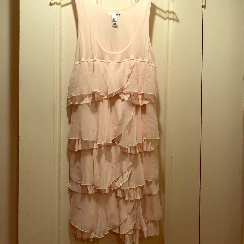 H&M Blush Pink Dress EUC - Size M